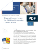Winning Customer Loyalty: The 7 Habits of Outstanding Customer Service
