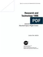 Research and Technology 1996 Annual Report of The Marshall Space Flight Center