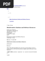 BioInformatics Quiz1 Week11