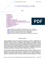 Manual para La Vigilancia Epidemiológica de Vih/Sida: Presentación