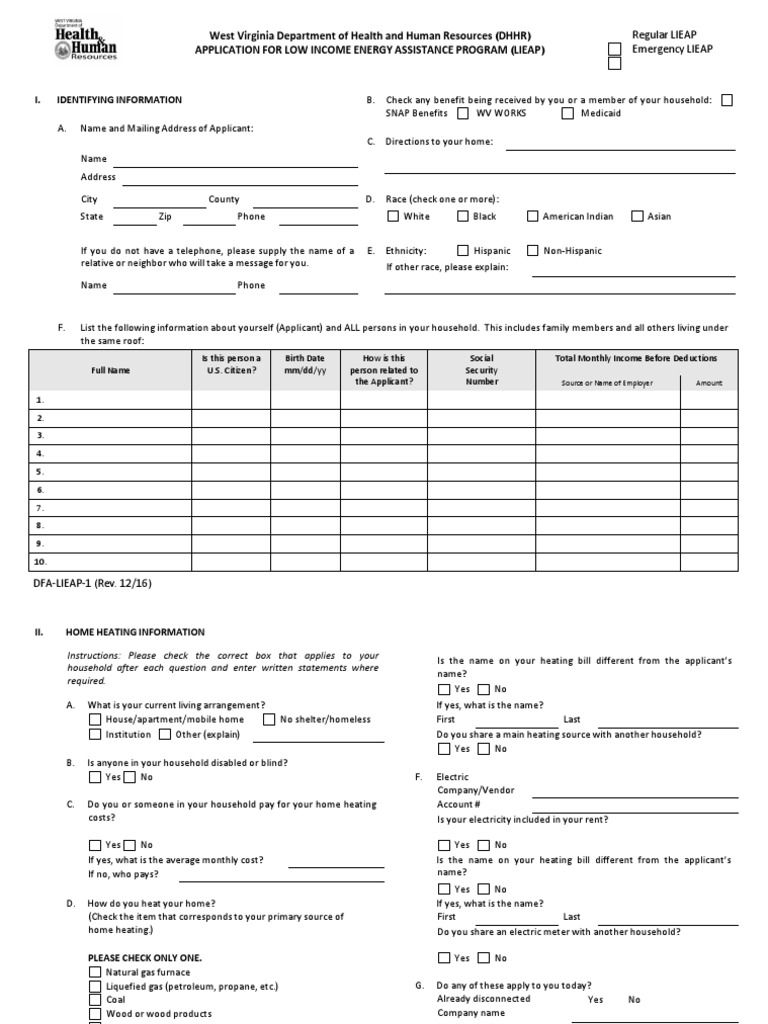 West Virginia Department of Health and Human Resources (DHHR