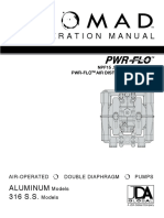 Operation Manual: Aluminum 316 S.S