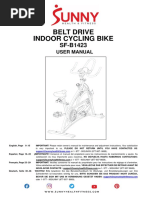 SF-B1423 Riding Bike Manual