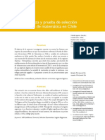 Autoconfianza y Prueba de Selección Universitaria de Matemática en Chile