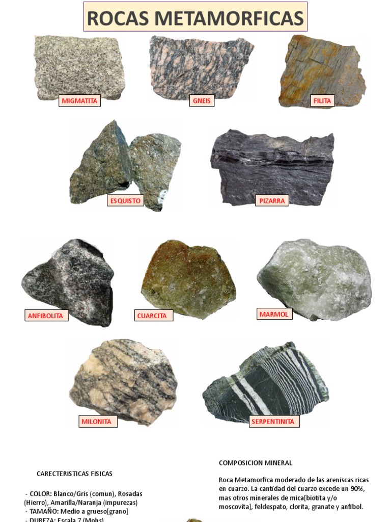 Rocas Metamorficas | PDF
