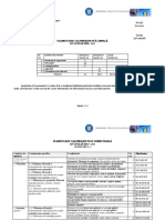 Avizat, Director: Planificare Calendaristică Anuală AN ŞCOLAR 2020 - 2021