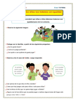 Miércoles 30-06 Tutoría Las Niñas y Niños Nos Tratamos Con Igualdad