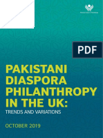 Pakistani Diaspora Philanthropy in The Uk - British Council 2019