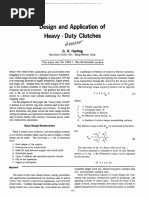 Design and Application of Heavy - Duty Clutches: G. R. Harting