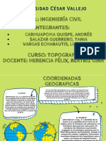 Coordenadas Geograficas