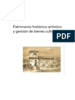 Gestión patrimonio histórico-artístico