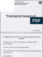 Thermodynamique GBI