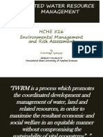 IWRM and Water Resource Management