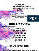 Q1 - W8 - MATH6 - D1 - Dividing Decimals Up To 4 Decimal Places by 0.1, 0.01, and 0.001