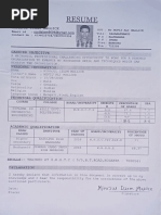 Mirajul Islam Mallick Resume