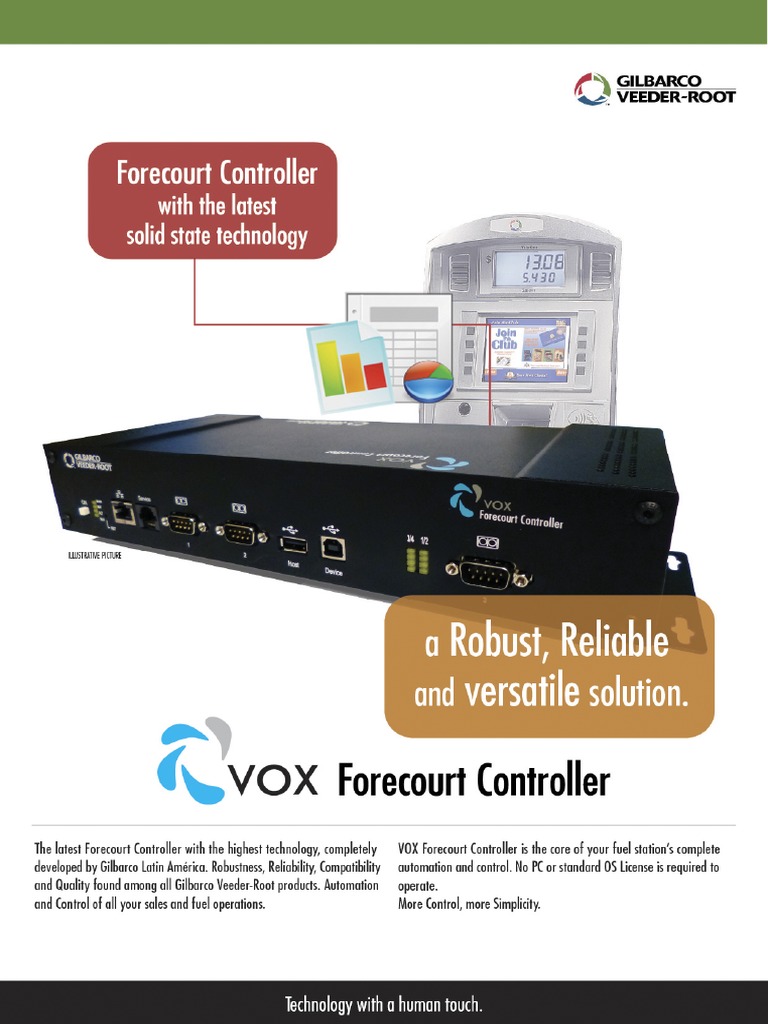 En Vox Forecourt Controller | PDF