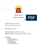 Informe Técnico (REACIONES QUIMICAS LAB)