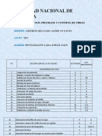 Tarea - Diagrama de Redes Losa