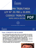 005 Clausula General Antielusiva y Reforma Al Codigo Leyes #20.780 y 21.210