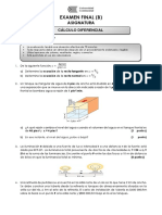 Examen Final (B) 2020-1 - Solucionario Corregido