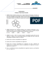 Combinatória: problemas de contagem e probabilidade