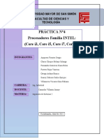 Práctica Grupal N°4 Procesadores Familia Intel Core I (3,5,7 Y9)