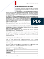 MGP05 - Desarrollo Anteproyecto