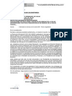 Oficio Circular Nº 145-2021-Dg-digep-minsa. Internado 2021. Marco Regulatorio