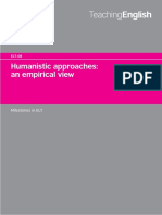 Humanistic Approaches an empirical view