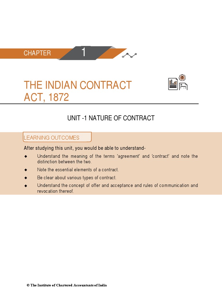 Essentials of the Indian Contract Act | PDF | Offer And Acceptance ...