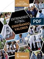 Libro Entrenando Fútbol Enseñando Valores