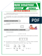 Cinetica Quimica para Quinto de Secundaria