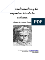 Antonio Gramsci Los Intelectuales y La Organizacion de La Cultura