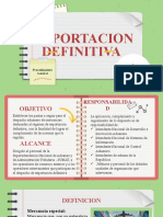 Exportación Definitiva SUNAT