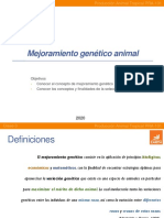 C3 - Mejoramiento Genético Animal