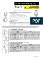 Crosby® Grade 100 SHUR-LOC® Hooks