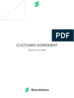 Customer Agreement: (UPDATED 3 June 2021)