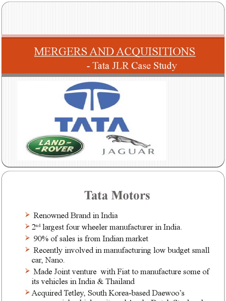 An Analysis of Tata Motors' Acquisition of Jaguar Land Rover