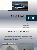 Everything You Need to Know About Solar Cars