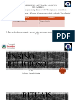 6° Ano - Rituais Indígenas