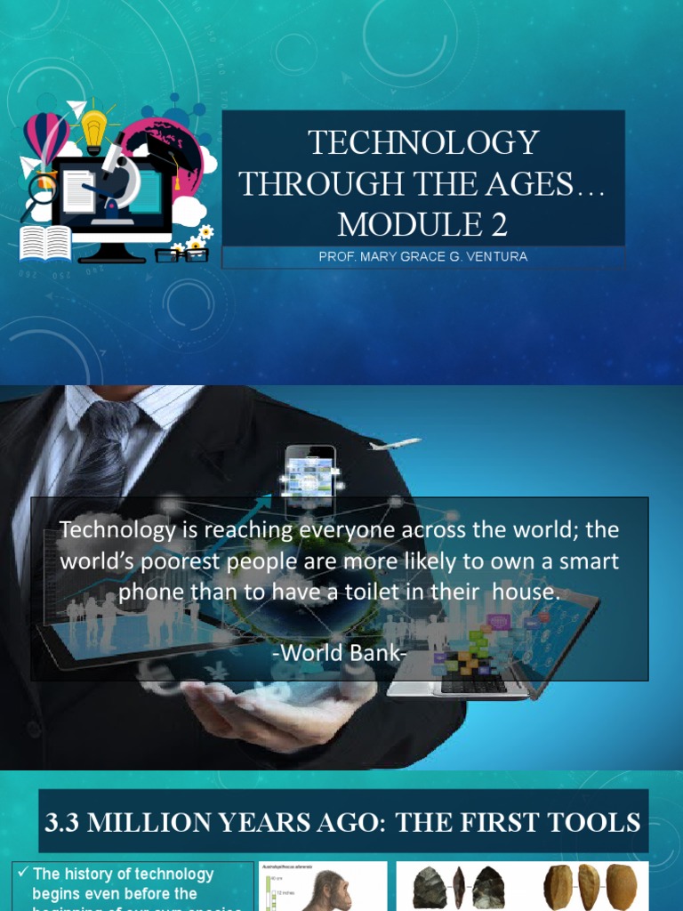 Evolution of Technology Through Ages | PDF | Steam Engine | Engines