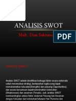 Analisis SWOT (Muhammad Dias Saktiawan, S.H., M.KN.)