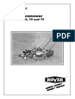 Rover 75 Owners Manual 121142