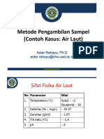 Sampling Air Laut