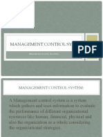 Management Control System Meaning and Concept