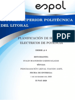 Planificacion de Sistemas de Potencia Usando AMPL