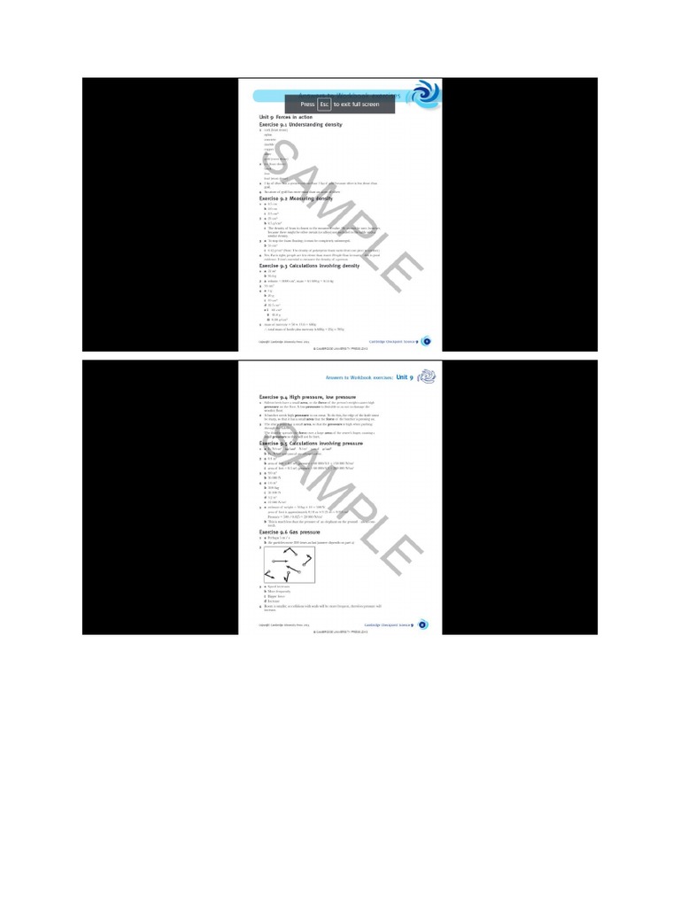 Unit 9 Answers PDF Final | PDF