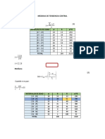 Measures of Central Tendency and Dispersion