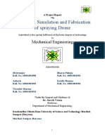 Final Project Report On Spraying Drone 27-1-20
