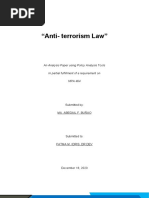 Anti Terror Law